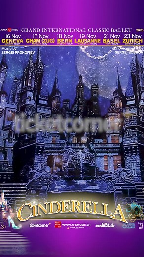 Ballet "Cinderella" - a magical fairy tale in dance! The international troupe Grand International Classic Ballet presents a unique ballet for adults and children, staged by Sergei Bobrov. The best ballet dancers from France, Italy, Spain, Sweden, Switzerland and other European countries. The magnificent music of Sergei Prokofiev, exquisite choreography and unusual colorful video decorations give the audience the opportunity to find themselves in the famous fairy tale by Charles Perrault. A famil