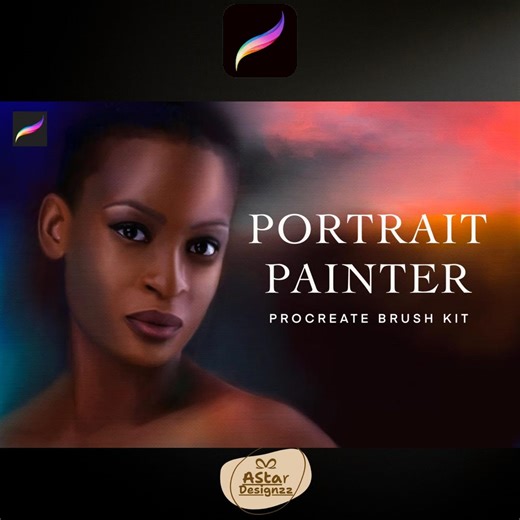 Procreate Portrait Brush Set, Lifelike Art Tools (digital Download) - Etsy
