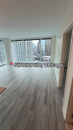 Streeterville living with open-concept design and stunning city views 🌊🏙️ Light-filled layout built for modern living. Dm/Comment “Interested” for inquiries #fyp #luxuryapartments #chicagoapartments #apartmenttour #chicagoliving