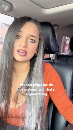 Let your boys help you do your make up #shorts #parenting #boymom