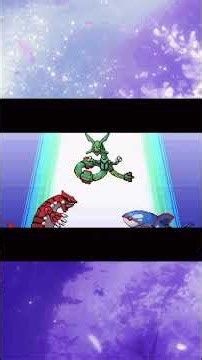 The BEST Legendary Pokemon Introduction: Summoning Rayquaza in Pokemon Emerald #pokemon