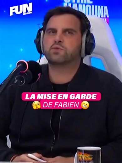 Fabien Delettres s'exprime avec humour sur Fun Radio