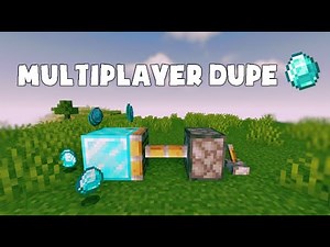 MINECRAFT 1.20.1 MULTIPLAYER DUPE - Infinite Diamonds and Emeralds!