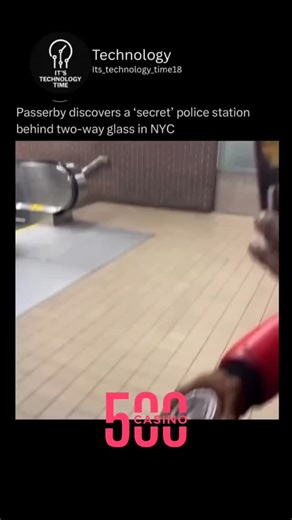Technology on Instagram: "Passerby stumbles upon a 'secret' police station hidden behind two-way glass in the bustling streets of NYC. The discovery raises eyebrows and sparks curiosity about the purpose and necessity of such a covert setup in a major city. What could be the reasons behind having a police station concealed in this manner? Is it for surveillance, tactical operations, or something else entirely? The intrigue surrounding this find is palpable, leaving many to wonder about the balan