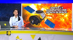 7.6K views · 550 reactions | India's Aditya-L1 completes one month in space since launch, covering two-thirds of its journey. AnanyaDutta97 brings you this report Join WION's WhatsApp channel: https://whatsapp.com/channel/0029Va9OwRiEVccRCOBiAf23 #ISRO #AdityaL1 | WION | Facebook