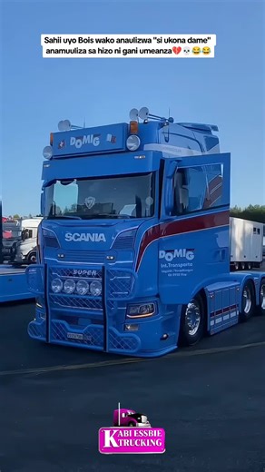 #kabitrucking🚛✊🏿 #essbie💜🧡 #fyp #teamkujituma😜😜
