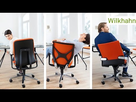 Wilkhahn Free-to-Move task chairs for more movement in the office!