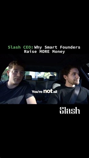 Slash CEO Reveals Why Startups Should Raise BIG ‪@SlashFinancial‬ #shorts