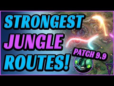 The Strongest Jungle Routes/Pathing Options after Patch 9.9! (League of Legends)