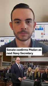 9.7K views · 51 reactions | Senate confirms Phelan as next Navy Secretary #navy #sailors #trump #presidenttrump #secretary #military #defense #troops #veterans | Navy Times | Facebook