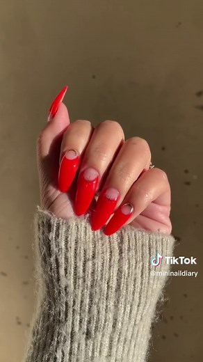 DIY Nail Salon Kit Featuring Le Mini Macaron Cherry Red