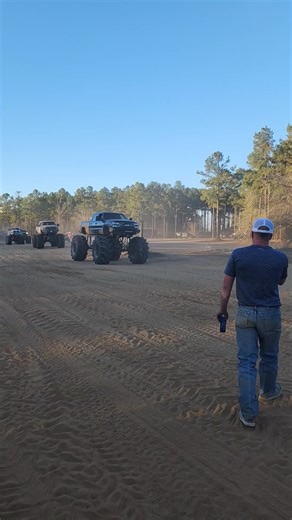 @Austin Brown @Celeste Wall425 @Haley Brown Mega train to highline pt.2 #riverrunatvpark #megatruck