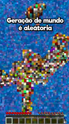 E SE O MINECRAFT TIVESSE GERAÇÃO ALEATÓRIA
