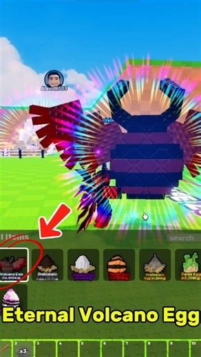 I opened an ETERNAL LAVA DRAGON EGG in Steal an Egg! 🐉 #roblox #stealanegg