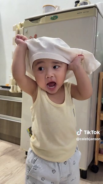 Caleb being silly 😛