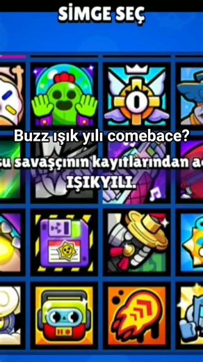#brawlstars buzz ışıkyılı comebace?
