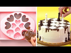 12 Quick and Easy Chocolate Cake Decorating Tutorials At Home | So Yummy Cake Recipes | Tasty Cake