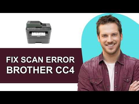 How To Fix Brother Control Center4 Scanning Error