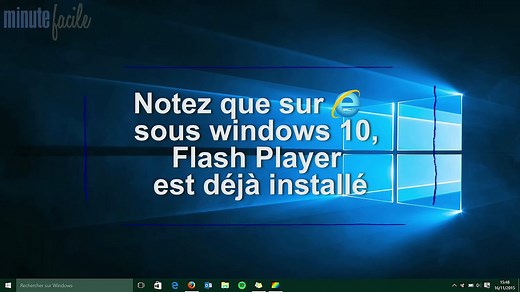 High-tech Auto : Télécharger Adobe Flash Player et l'installer sur Windows 10