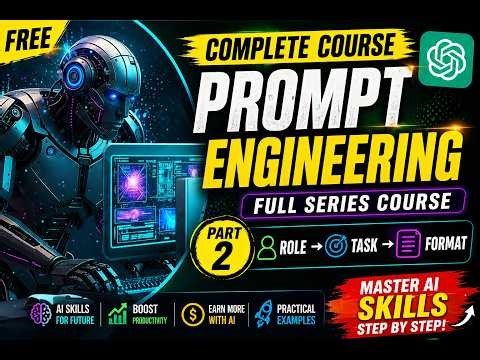 Prompt Engineering in Hindi complete course | Prompt Formula #Part -2 Role - Task - Format