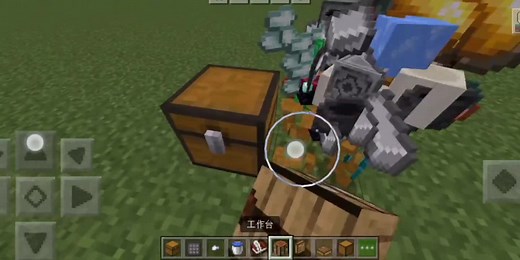 我的世界-简易存储终端，无线存储#我的世界 #存储终端 #生存