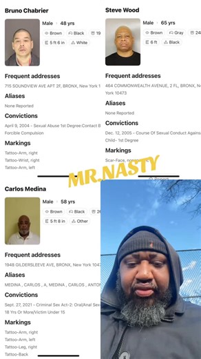THE MR.NASTY CATCHER on Instagram: "Bronx listen up these people is in your area and you send me the ZIP Code they not regular they not normal they famous now they made the page you know the slogan they got to go. They gotta get up out of here."
