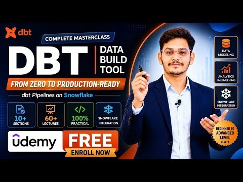 Data Build Tool - DBT Complete Masterclass | Data Engineer | Prem Shende | Data Stack With Prem