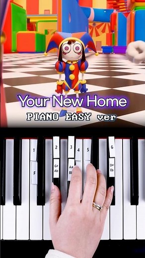 [TADC] Your New Home 🏠 Easy to play with 6 piano keys 🎹