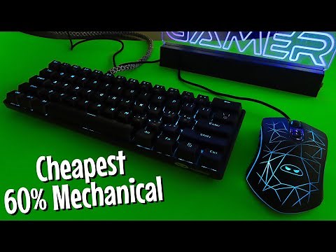 Cheapest 60% Mechanical Gaming Keyboard | MageGee MK-Mini Review | Budget Buys Ep. 64
