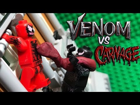 Lego Venom vs Carnage | Stop Motion Animation