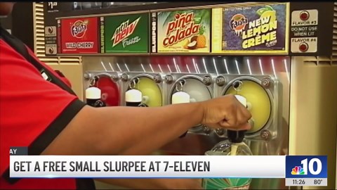 7/11s in Philadelphia are offering free Slurpees on July 11