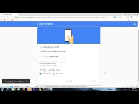 how to add gmail login by using otp, How to secure Google account by setting OTP one time password