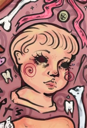 Junk Drawer Inspired Doll Parts Art