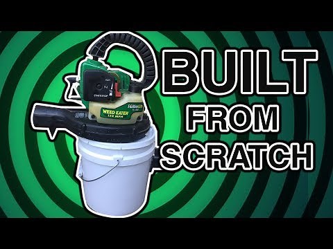 Small Gold Prospecting Vacuum! Portable and Gas Powered - Full Build From Scratch!