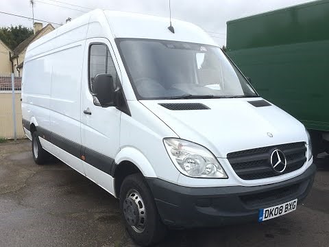 2008 MERCEDES BENZ SPRINTER VAN REVIEW