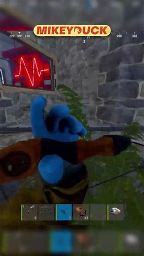 SNOWBALLING A DECAYING Base 😈 #mikeyduck #rust #shorts