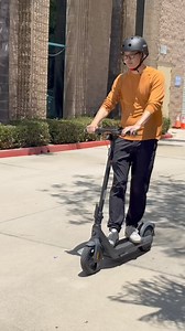 4.1K views · 24 reactions |  Meet the #E2Pro by #Segway! Perfect for folks that love to cruise, need it for commuting, or looking for fun. With a max speed of 15.5 mph (25 km/h) and a range of up to 16.8 miles (27 km), and RideyLONG technology for an extended range. ⚡️ Featuring a 750W motor, traction control, and 10-inch tubeless tires, this scooter delivers a smooth ride. Plus, it's compatible with Apple Find My for added security. Get yours now! #ElectricScooter | Segway | Facebook