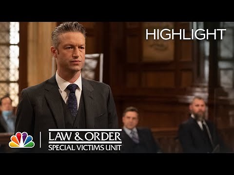 Carisi Bests Barba in Court - Law & Order: SVU