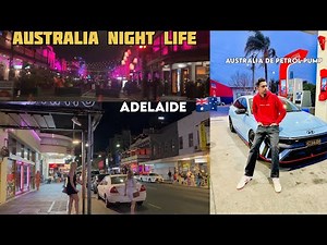 Night Life In Australia Adelaide 🇦🇺