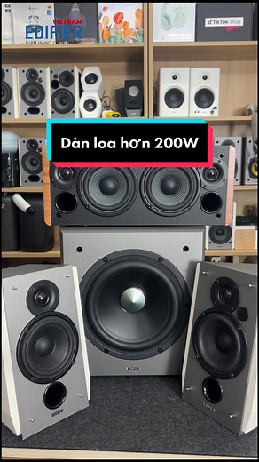 Ghép nối loa D12 với R1700BT và sub T5