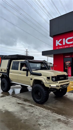 Big builds start at KickAss. 🔥⚡ @cambie79 stopped by one of our stores to kick off his Toyota 79 canopy 12V build, and it’s going to be 100% KickAss gear from start to finish. From choosing the right batteries, chargers and control gear to designing a setup built for serious touring, this build is all about doing 12V the KickAss way - tough, reliable and built to go the distance. Follow along as we power his canopy with KickAss products and bring the full setup to life. #kickassproducts #12vbui