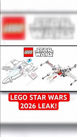 LEGO Star Wars 2026 🚀 Neuer X-Wing LEAK mit Smart Brick!