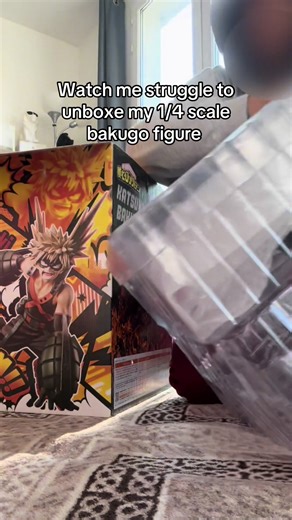 Unboxing My Huge Bakugo Figure