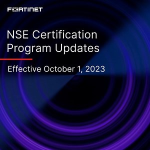 Learn more about the #Fortinet Training Institute NSE Certification program updates—now live! 🌟 Each certification assesses specific levels of #cybersecurity expertise, from foundation to architect. Learn more: https://ftnt.net/6181uX9XS #FortinetNSE | Fortinet