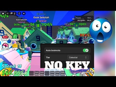 [🔥Dupe] Escape Tsunami For Brainrot Script “NO KEY” | auto brainrot, auto dupe, remove tsunami