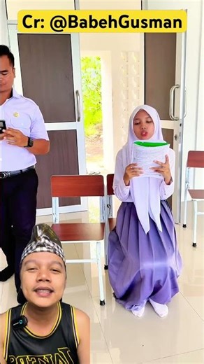 PULL OUT THE TEACHER'S CHAIR⁉️ BabehGusman