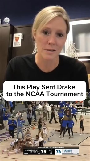 Inside The X’s And O’s on Instagram: "Drake HC Allison Pohlman breaks down the game-winning play that sealed the MVC Championship and punched their ticket to the NCAA Tournament 🏆🎟️ #womensbasketball #basketballcoaches #basketballiq #hoopsculture #marchmadness"