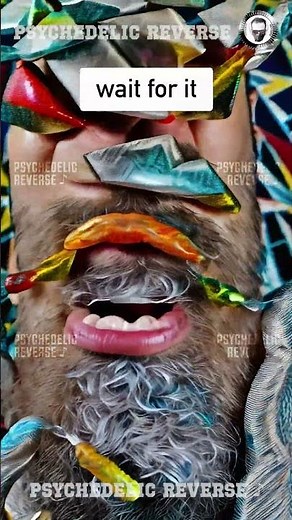 Bad Trip Simulation (Licking DMT LSD Acid 😵‍💫) #psychedelic_trip #badtrip #trippy