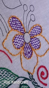 BANGLADESHI EMBROIDERY !!! KANTHA STITCH TUTORIAL,NEW DESIGN | নকশী পল্লী