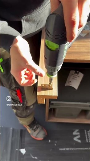 Corner post DIY #diy #woodworking #kitchen #fyp #woodworkingtools